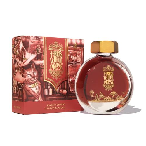 Burnt Sienna Fountain Pen Ink Ferris Wheel Press Scarlet Studio 38ml
