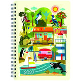 2027 Weekly Diary Collins Kiwi Vibe A63 Wirebound Set of 3