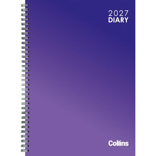 2027 Weekly Diary Collins New Zealand Birds A53 Hardcover Set of 4