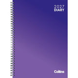 2027 Weekly Diary Collins New Zealand Birds A53 Hardcover Set of 4