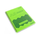 A5 Twin Wire Lined Notebook Silvine Polypropylene 160 Pages