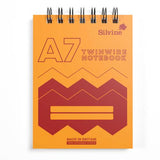 A7 Twin Wire Lined Notebook Silvine Polypropylene 160 Pages