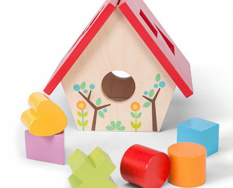 Shape Sorter - Little Bird House