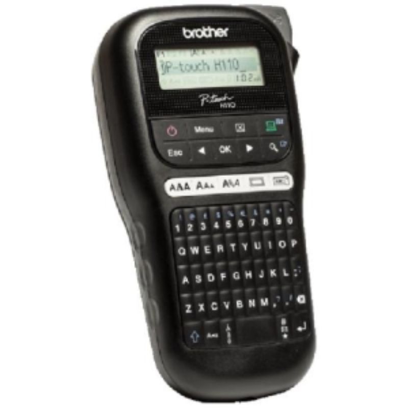 Brother PTH110BK PTOUCH DURABLE LABEL MAKER BLACK