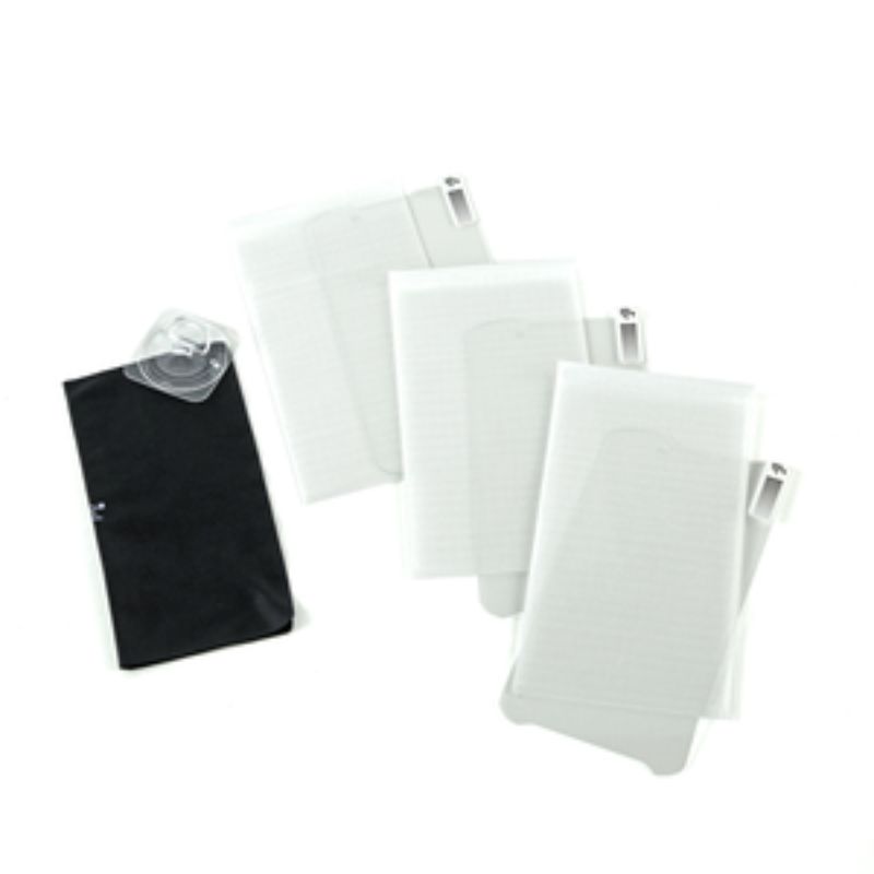 Zebra TC51/56 Tempered Glass Screen Protector 3-Pack Clear - For LCD Handheld Te