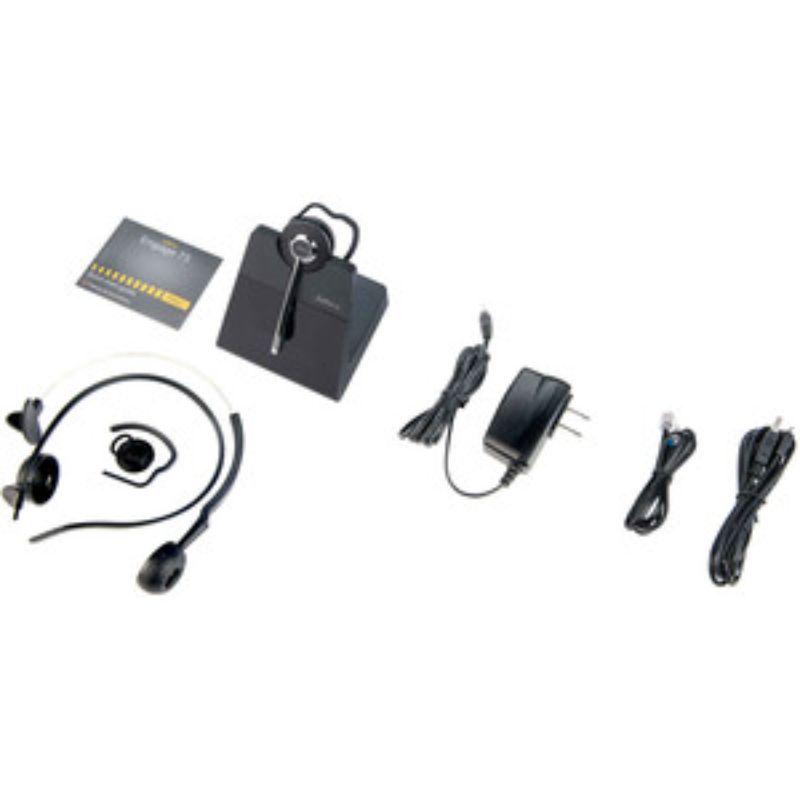 Jabra Engage 75 Convertible Headset - Mono - Wireless - Bluetooth/DECT - 10000 c