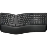 Kensington Pro Fit Ergo Wireless Keyboard-Black - Wireless Connectivity - Blueto