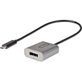 StarTech.com USB-C to DisplayPort Adapter with 12-inch cable for high-resolution 4K/8K video and audio output.