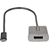 StarTech.com USB-C to DisplayPort Adapter allows seamless 4K/8K connectivity from USB devices to DisplayPort displays.