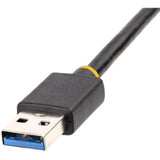 "StarTech.com USB 3.2 Gigabit Ethernet Card with RJ45 connector for high-speed network access and easy installation."