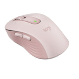 Logitech Signature M650 Mouse - Optical - Wireless - Bluetooth - Rose - USB - 40