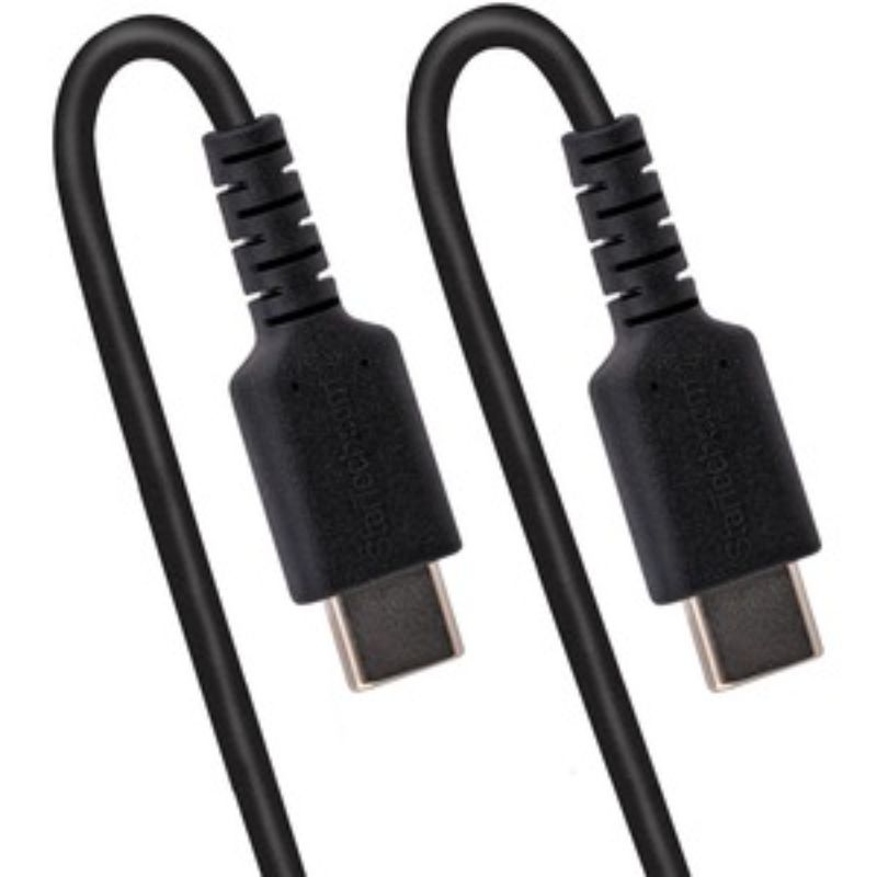 StarTech.com Rugged USB-C to USB-C Coiled Cable - 1 m USB-C Data Transfer Cable