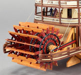 Wooden Ship and Fittings - Mississippi Paddle Steamer