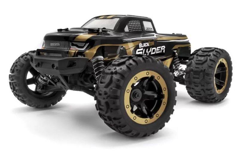 Radio Control Truck - 1/16 Slyder 4WD MT Gold w/b&ch