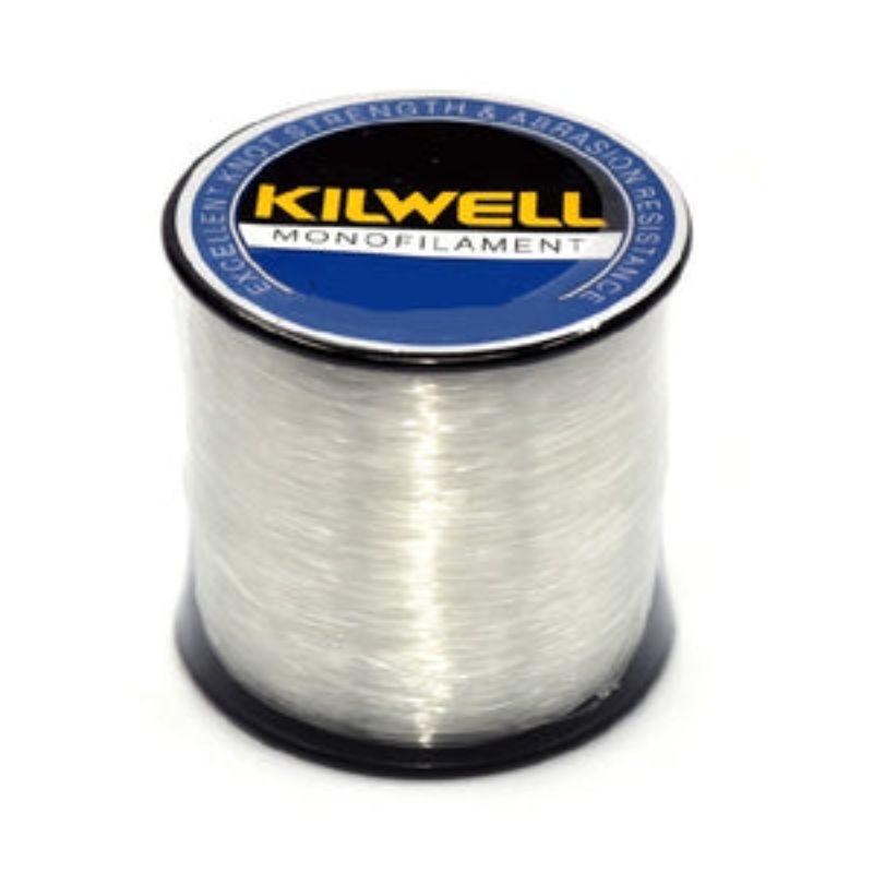Monofilament Line - 20lb Clear 596m 9.09kg Kilwell