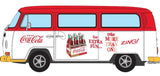 Diecast Car - 1/43 Coca Cola VW Camper Zing