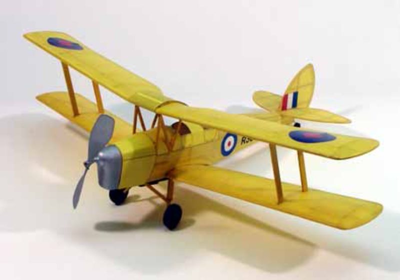 Balsa Kit and Glider - 17 1/2" Tiger Moth