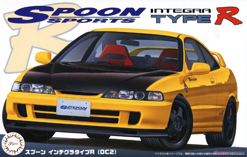 Plastic Kitset - 1Fujimi 1/24 Honda Spoon Integra Type R (DC2)