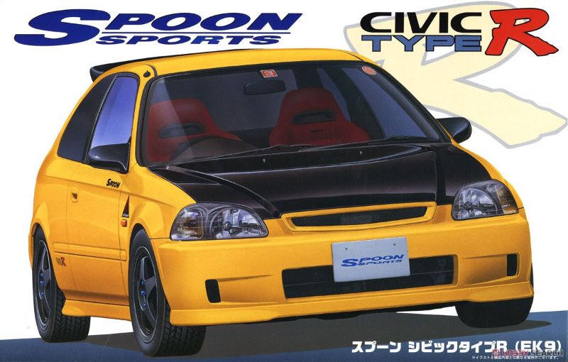 Plastic Kitset - Fujimi 1/24 Honda Spoon Civic Type R (EK9)