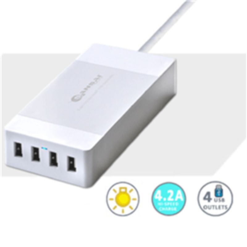 Sansai 4 Port USB Charging Station with Surge protection v2