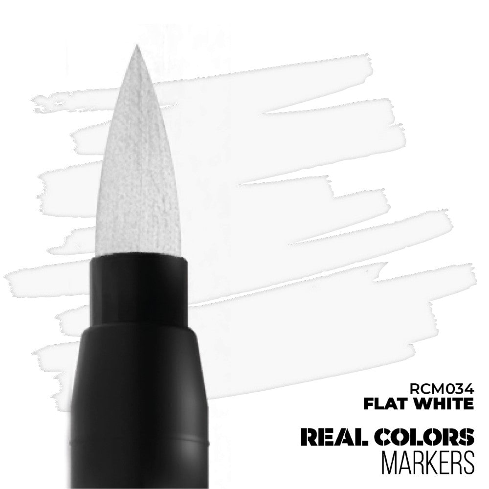AK Interactive - RC Markers - Flat White