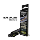 AK Interactive - RC Markers - Wwii Axis Aircraft Cockpit Colors - Set 3 Real