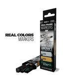 AK Interactive - RC Markers - Wwii Axis Aircraft Squiggle Camouflage Colors