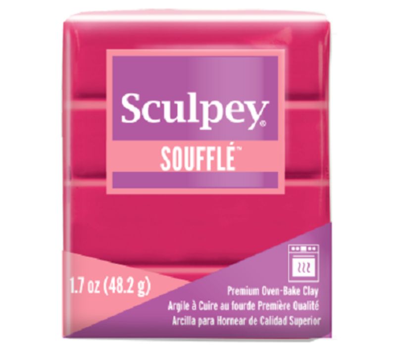 Sculpey Souffle Clays 48g RASBERRY 6004