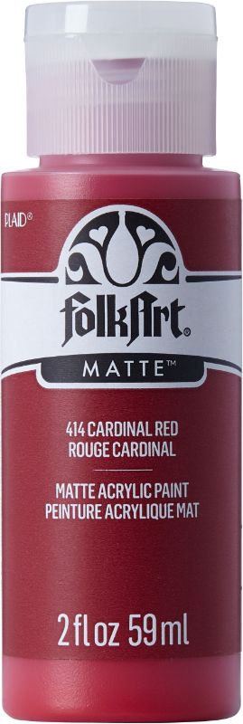 Folk Art Acrylic Paint 2oz/59ml  CARDINAL RED K414