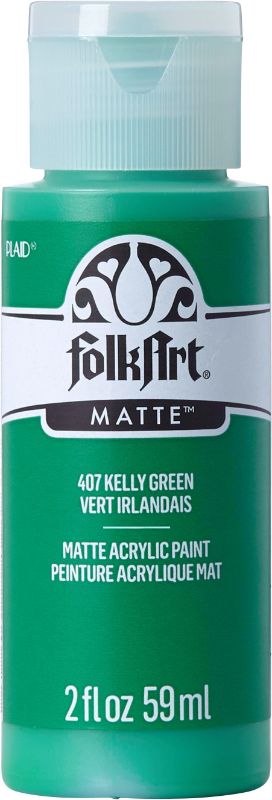 Folk Art Acrylic Paint 2oz/59ml  KELLY GREEN K407