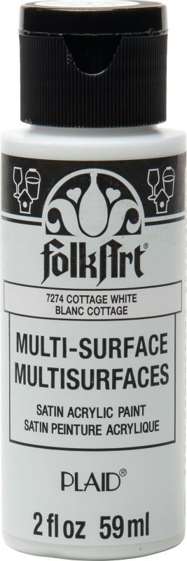 Folk Art Multi-surface Acrylic Paint 2oz/59ml COTTAGE WHITE 7274