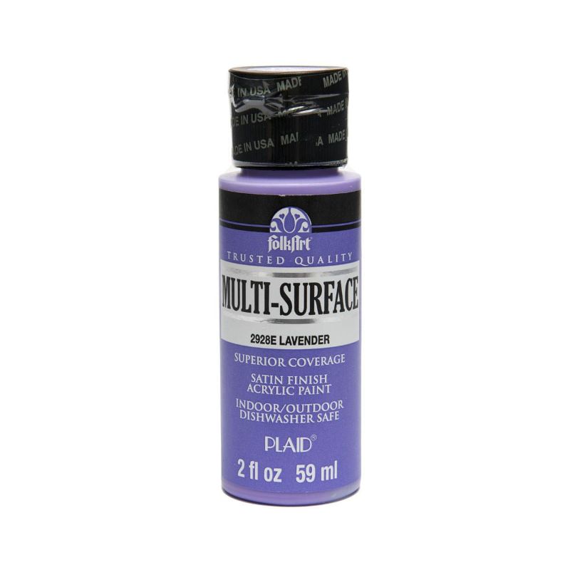 Folk Art Multi-surface Acrylic Paint 2oz/59ml LAVENDER 2928