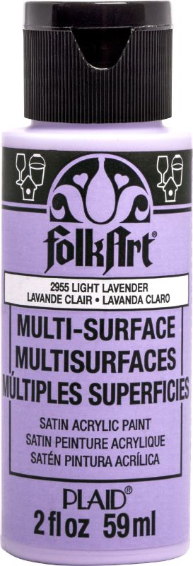 Folk Art Multi-surface Acrylic Paint 2oz/59ml LIGHT LAVENDER 2955