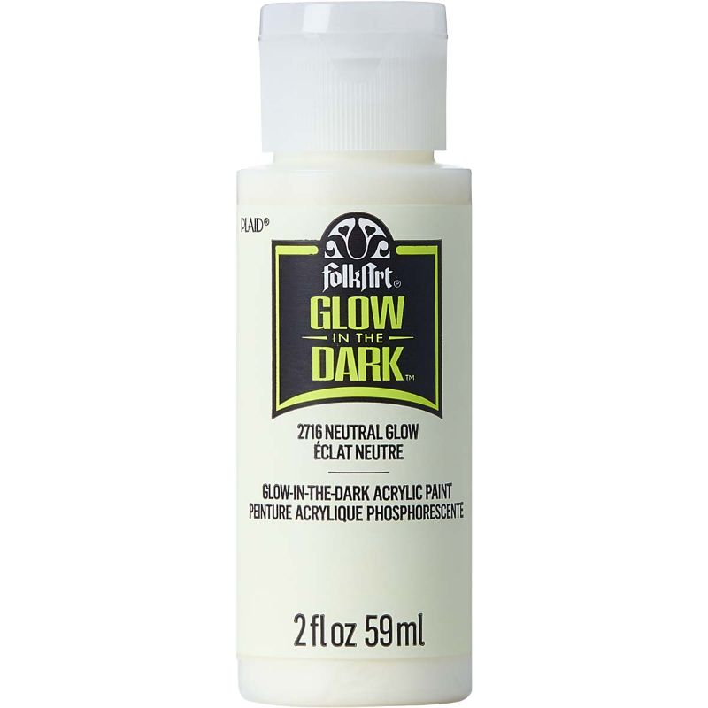 Folk Art Glow In The Dark 8oz/236mlNEUTRAL 322E