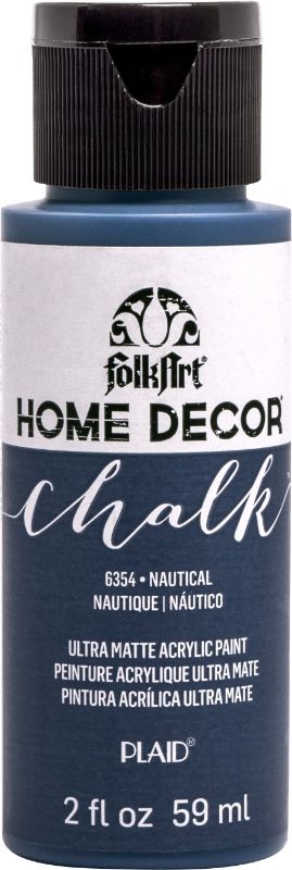 Folk Art Home Decor Chalk Acrylic Paint 2oz/59ml NAUTICAL 6354