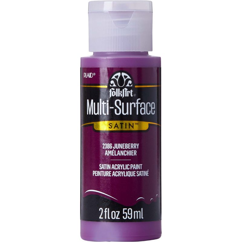 Folk Art Multi-surface Acrylic Paint 2oz/59ml JUNEBERRY 2386