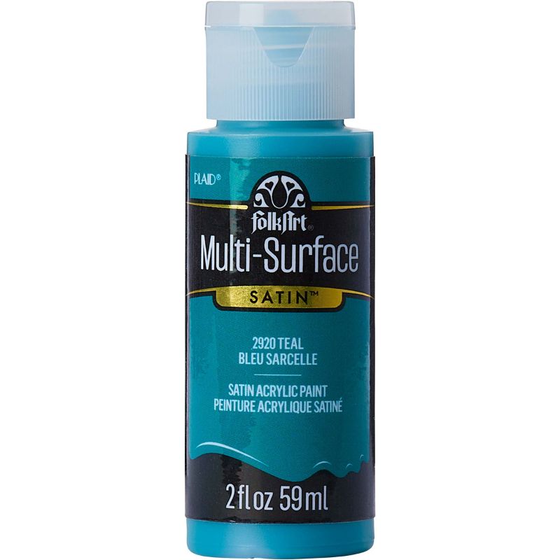 Folk Art Multi-surface Acrylic Paint 2oz/59ml TEAL 2920