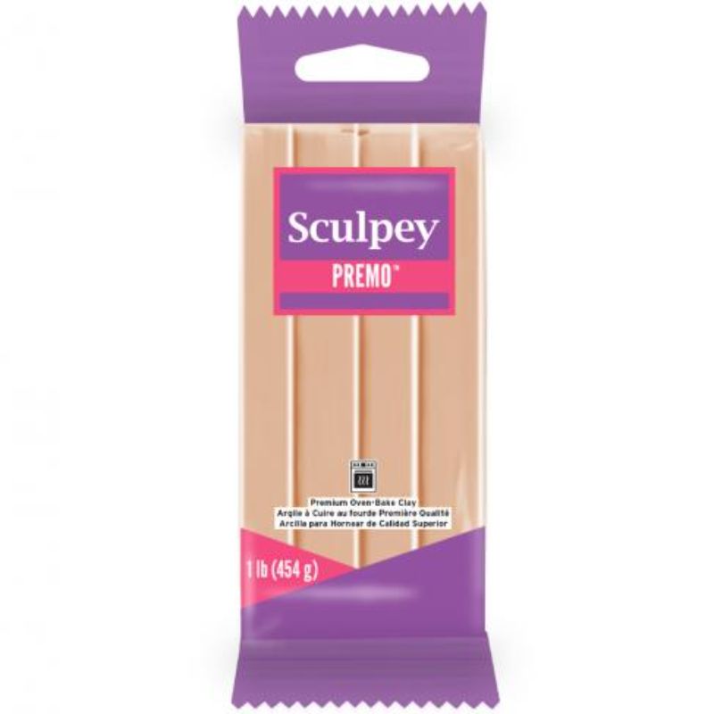 Sculpey Premo Air Dry Modelling Clay 454g BEIGE