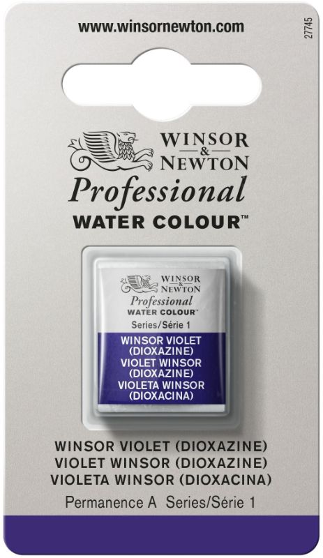 Winsor & Newton Professional Watercolour Half Pans WINSOR VIOLET DIOX 733 S1