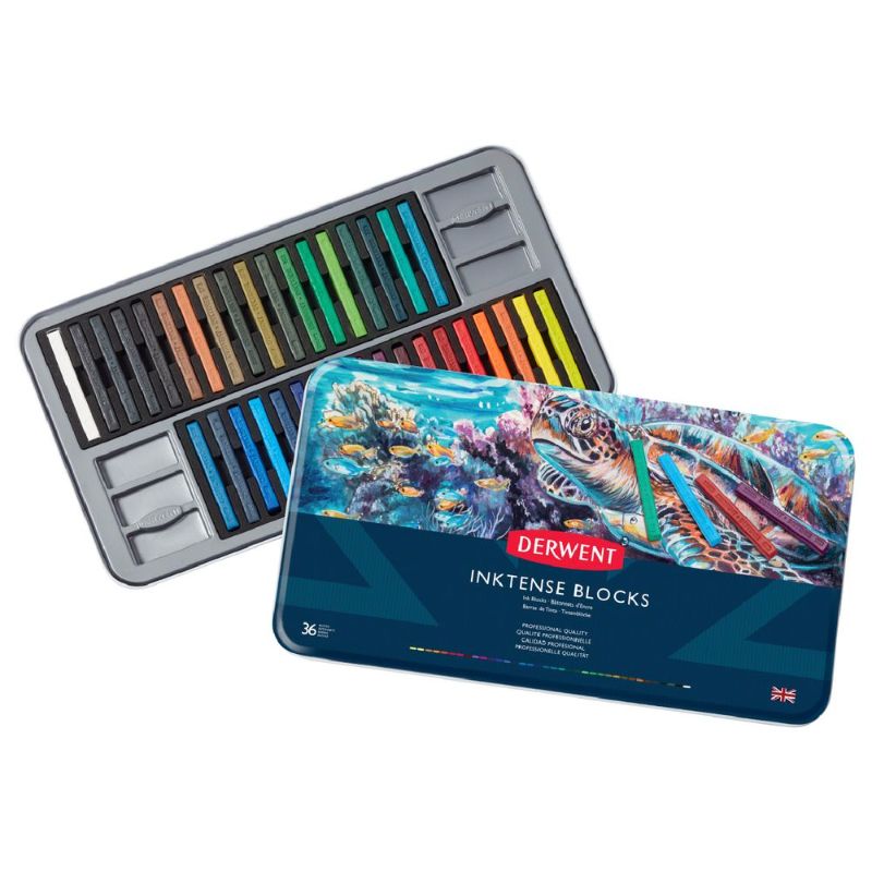 Derwent Inktense Blocks Tins