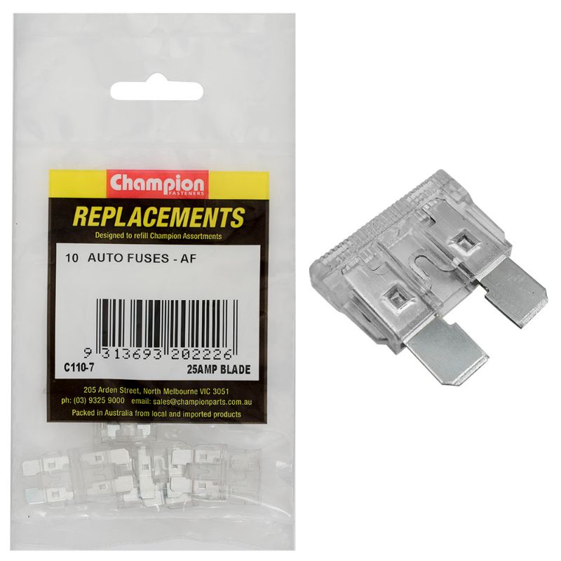 25 AMP BLADE FUSES**
