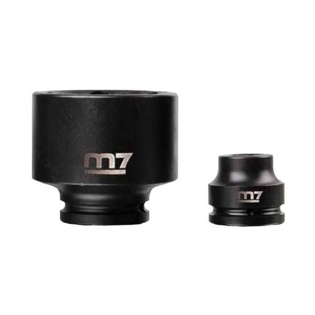 M7 Impact Socket 1in Dr. 33mm: Durable chrome molybdenum steel tool for heavy-duty applications, perfect for large fasteners.