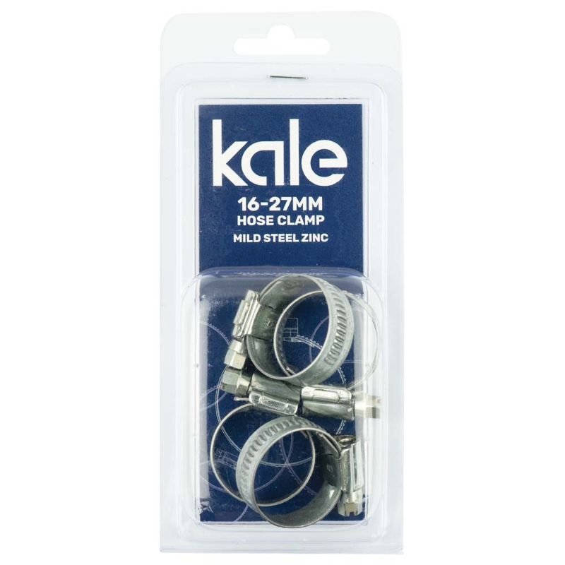 Kale WD12 16-27mm W1-R fasteners in zinc-coated mild steel for durable, corrosion-resistant fastening needs.