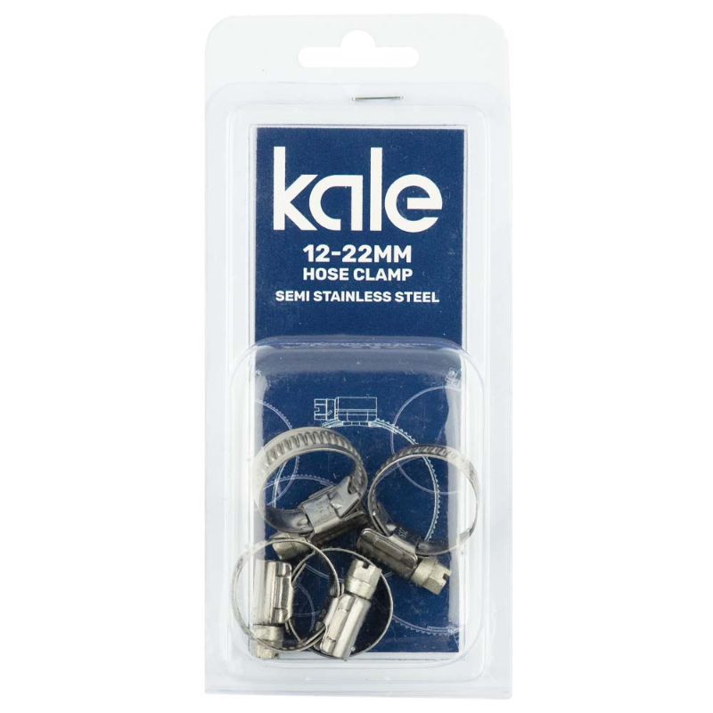 Kale WD9 12-22mm W2-R fasteners (4pk), durable semi-stainless steel for reliable home and professional fastening projects.