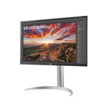 LG 27-inch UHD 4K IPS monitor showcasing vibrant colors, 3840 x 2160 resolution, and fast 5 ms response time for gaming.