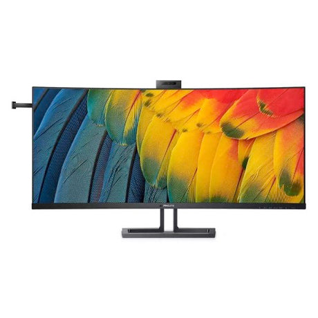 Philips 40B1U6903CH 40in 5K2K LED monitor with 5MP webcam, 21:9 aspect ratio, and fast 4ms response time for creators and gamers.