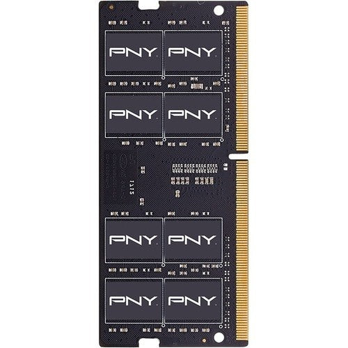 PNY Performance 8GB DDR4 3200MHz SODIMM memory module for enhanced multitasking and improved notebook performance.