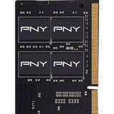 PNY 8GB DDR4 3200MHz SODIMM memory module for enhanced notebook performance in multitasking and intensive applications.