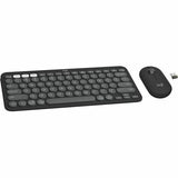 2 Combo Keyboard and Mouse - Logitech Pebble (Tonal Graphite)