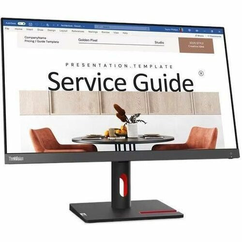 Full HD LED Monitor - Lenovo ThinkVision S24i-30 24"